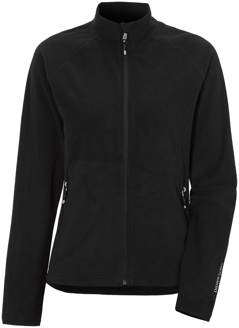 Monte Fleece Jacket 3 Women Black - Didriksons