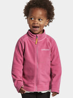 Monte Fleecejacka 7 Barn Rosa - Didriksons