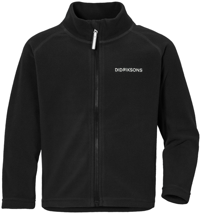 Monte Fleecejacka 8 Barn Black Didriksons