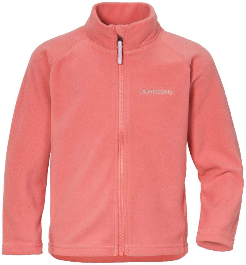 Monte Fleece Jacket 8 Kids Peach Rose Didriksons