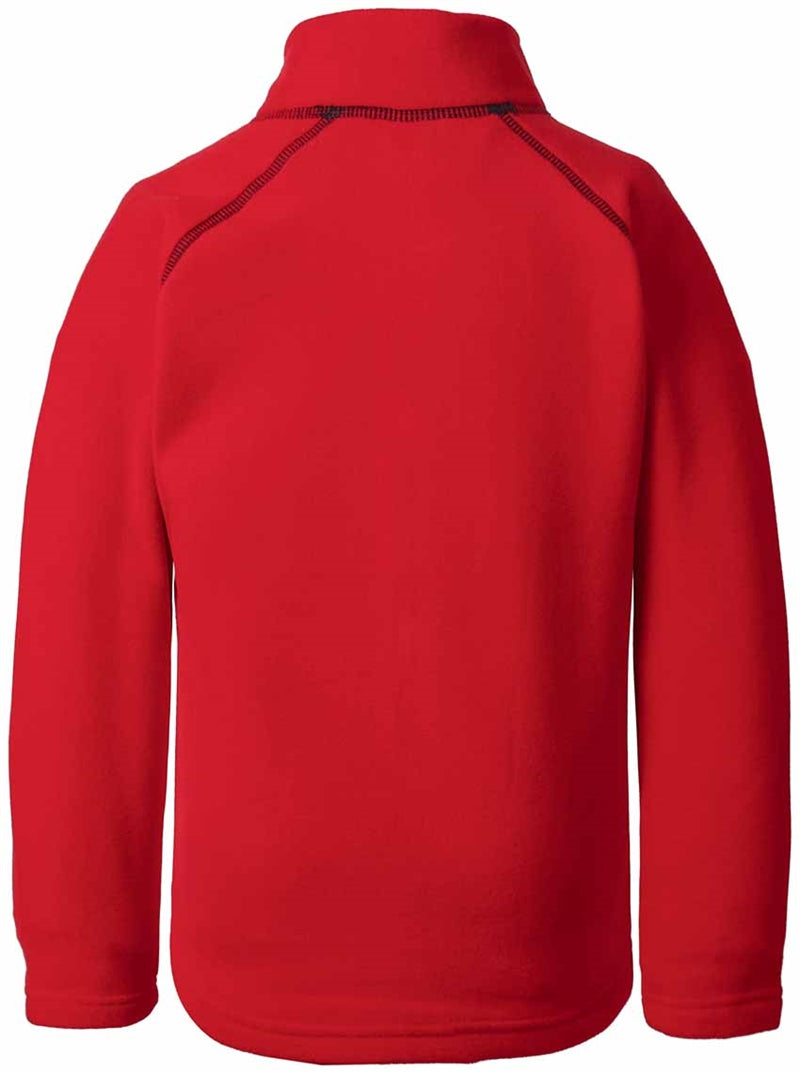 Monte Fleece Jacket Kids Red - Didriksons