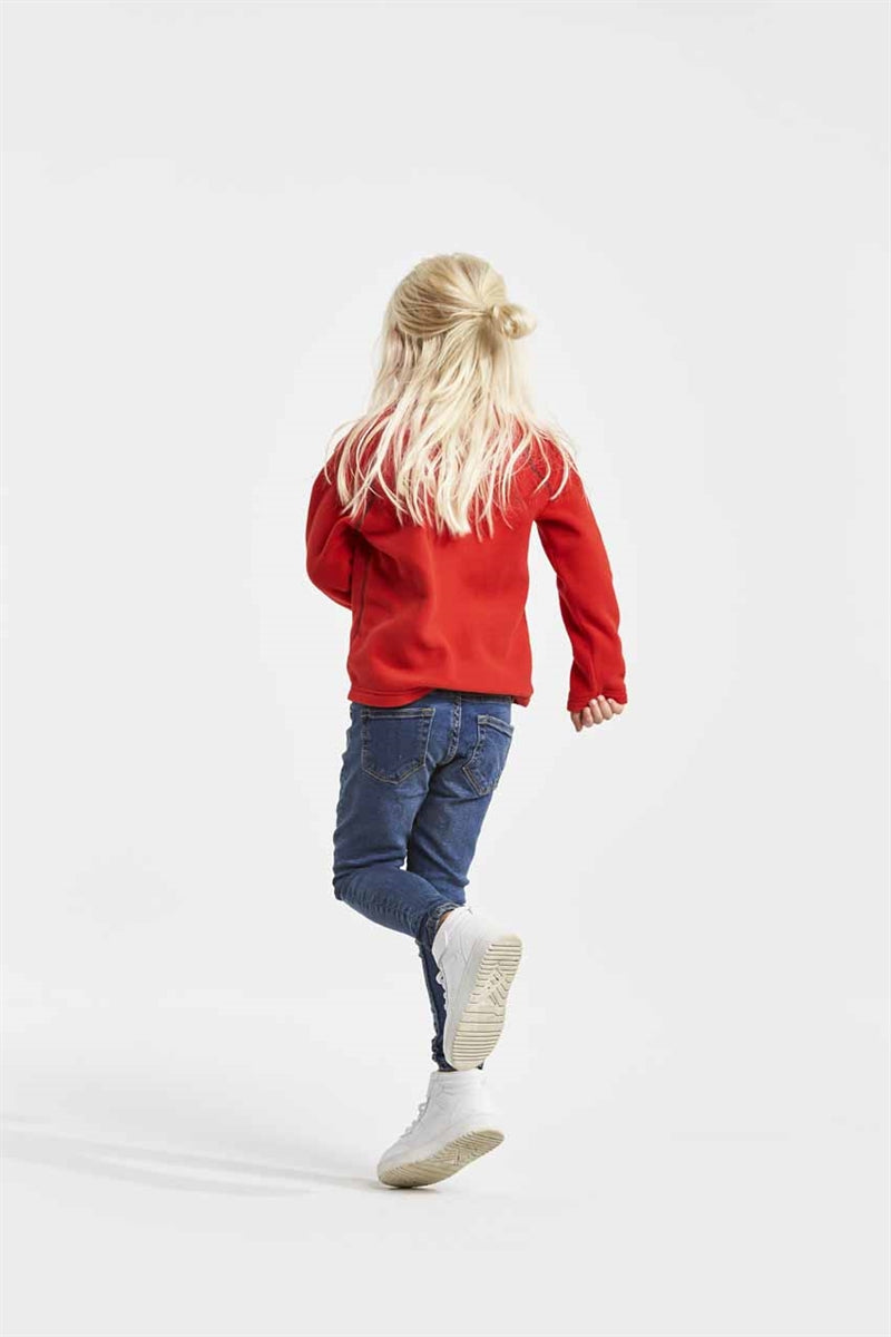 Monte Fleece Jacket Kids Red - Didriksons