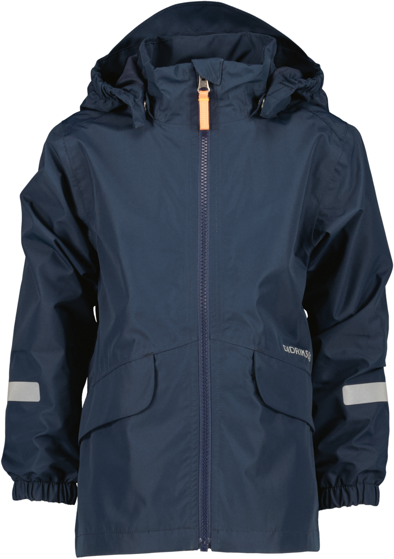 Norma Shell Jacket 2 Kids Navy Didriksons