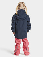 Norma Shell Jacket 2 Kids Navy Didriksons
