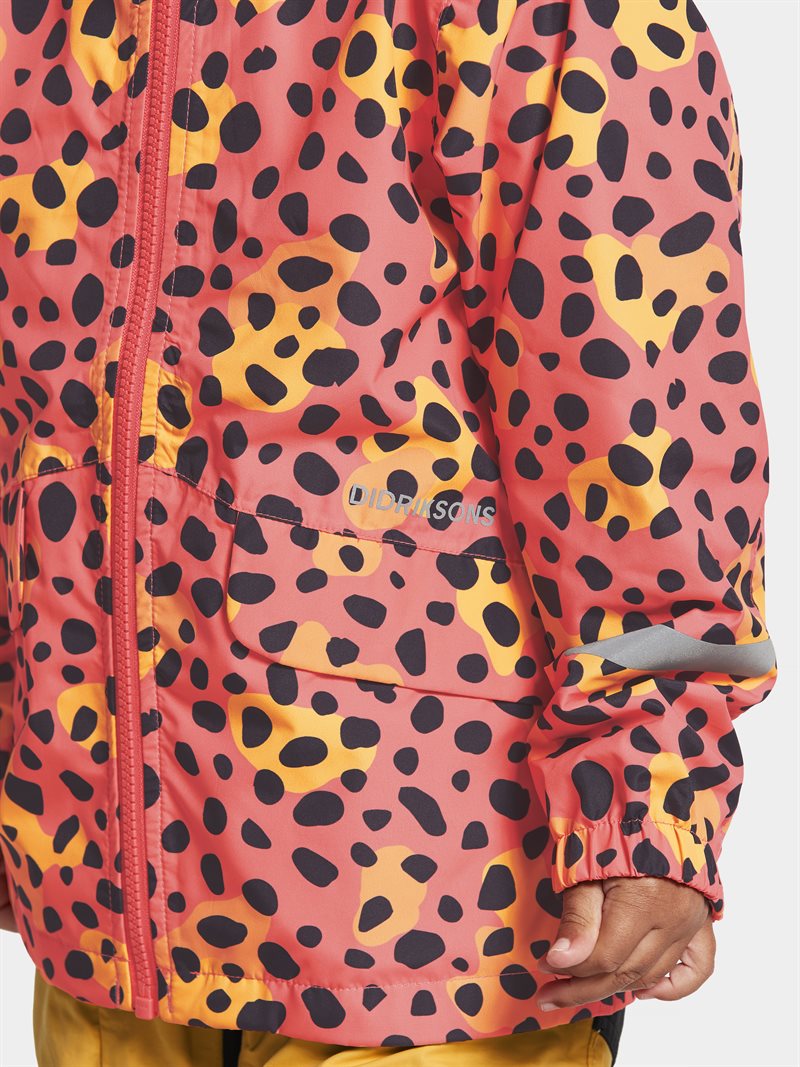Norma Skaljacka 2 Barn Wild Dot Pink Didriksons