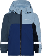 Pilvi Shell Jacket Kids Blue Fog - Didriksons