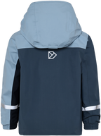 Pilvi Shell Jacket Kids Blue Fog - Didriksons