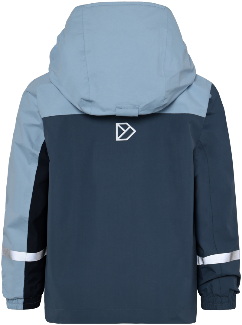 Pilvi Shell Jacket Kids Blue Fog - Didriksons