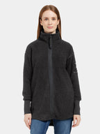 Sally Fleecejacka Dam Black Didriksons