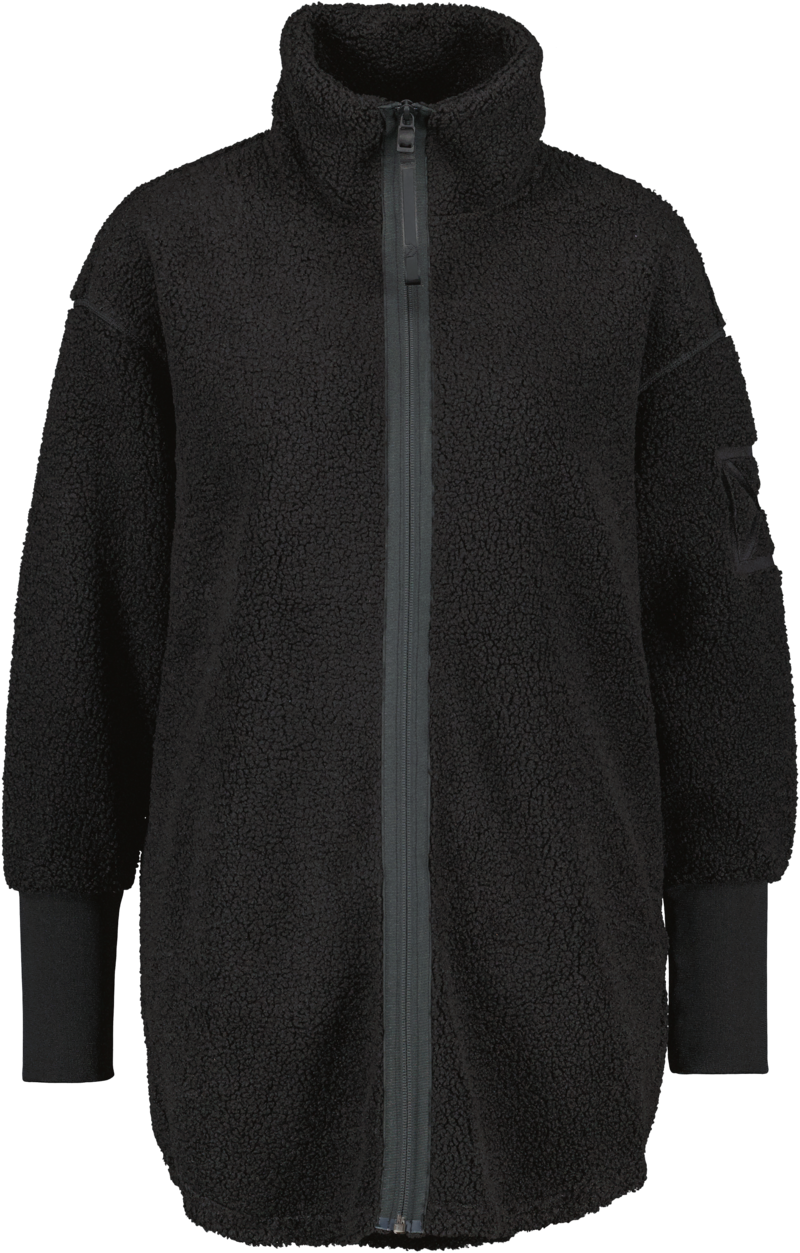 Sally Fleece Jacket Women's Black Didriksons