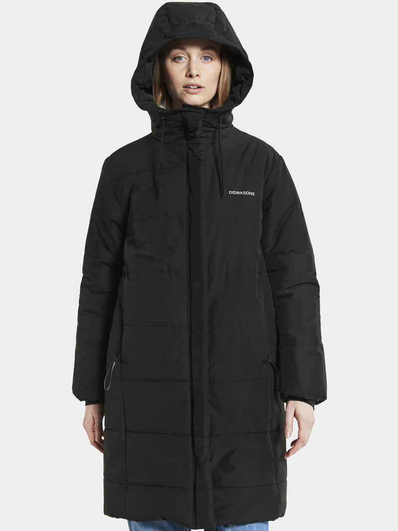 Sandra Puff Winter Parka Women Black Didriksons