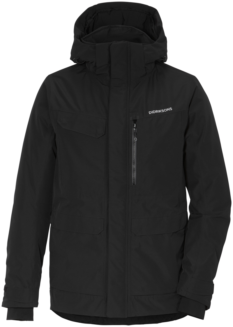 Sebastian Winter Jacket 3 Men Black Didriksons