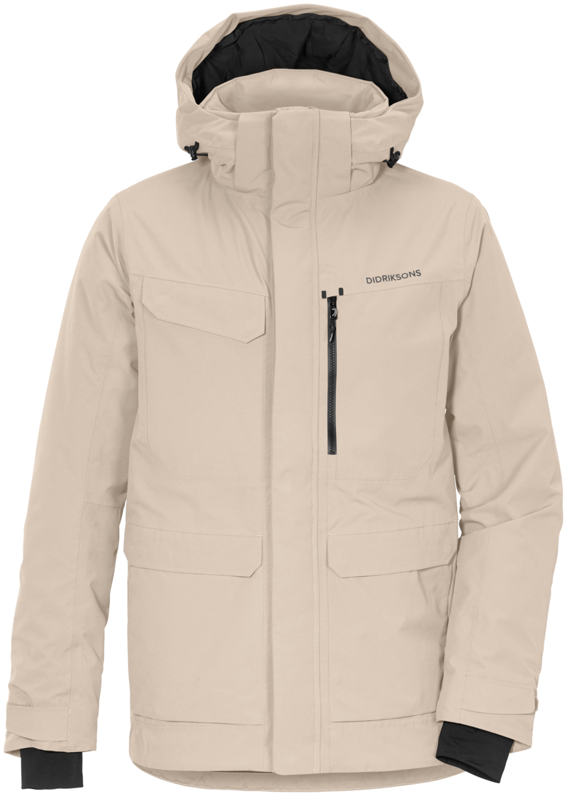 Sebastian Vinterjacka 3 Herr Clay Beige Didriksons
