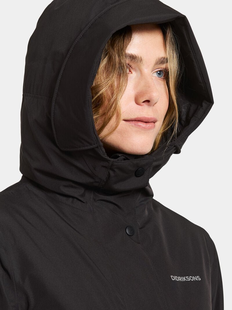 Selina Vinterparkas Dam Black Didriksons