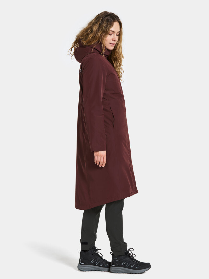 Selina Vinterparkas Dam Old Rust Didriksons