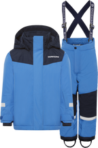 Skare Kids Set Sapphire Blue Didriksons
