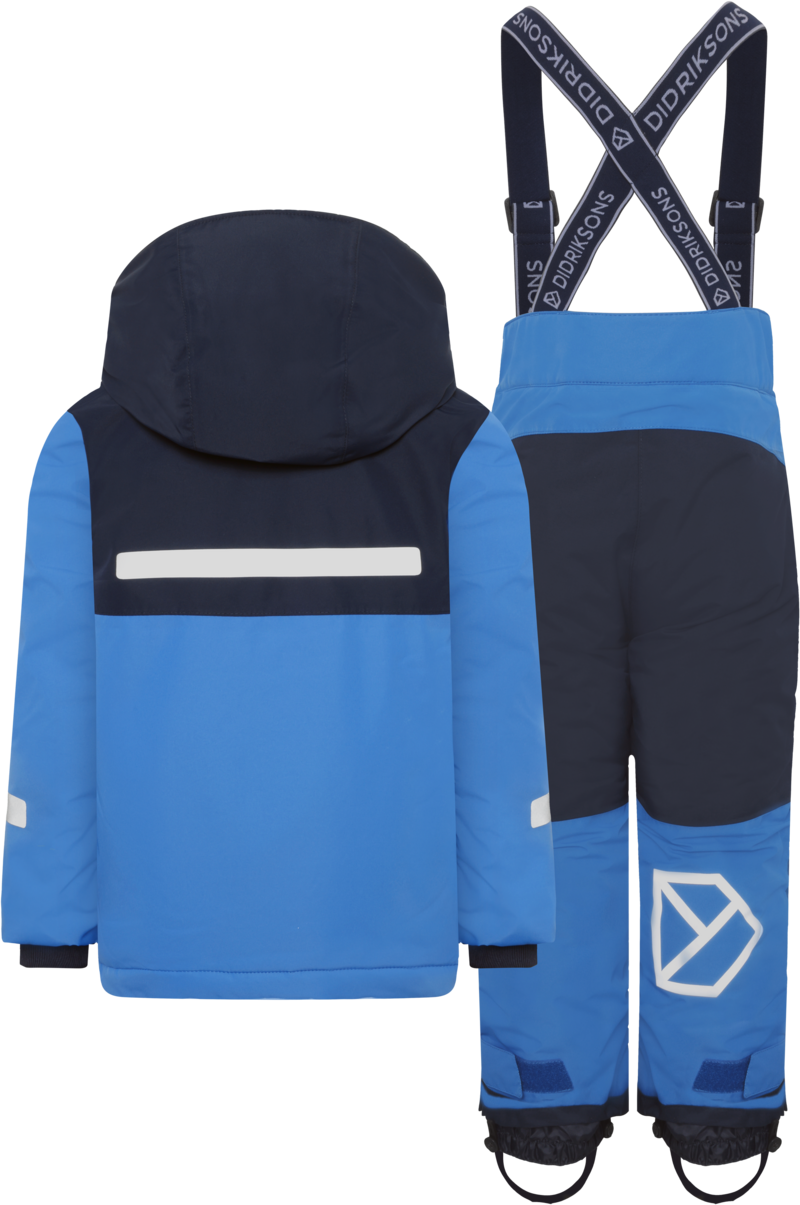 Skare Kids Set Sapphire Blue Didriksons