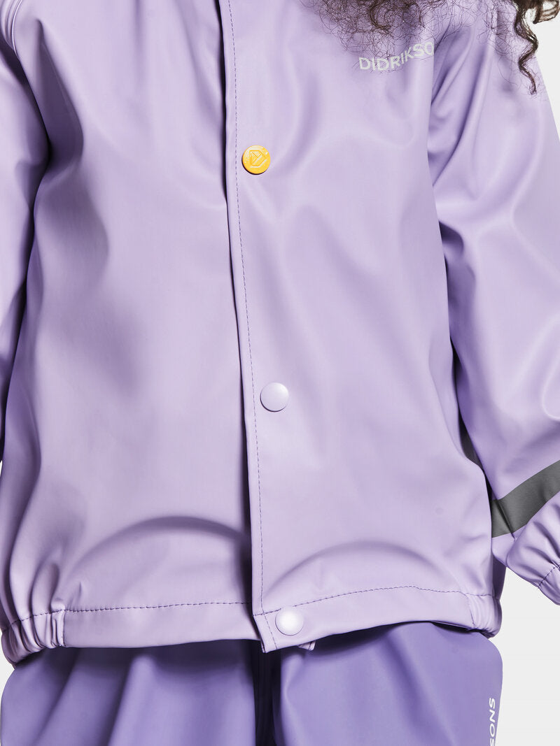 Slaskeman 8 ofodrat regnset Barn Digital Purple Didriksons