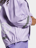 Slaskeman 8 unlined rain set Kids Digital Purple Didriksons