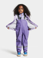 Slaskeman 8 unlined rain set Kids Digital Purple Didriksons
