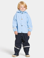 Slaskeman Ofodrat Regnset Barn Light Sea Blue Didriksons