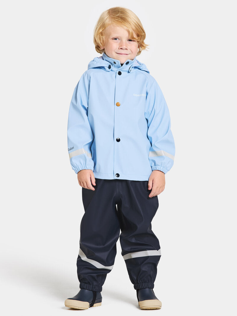 Slaskeman Ofodrat Regnset Barn Light Sea Blue Didriksons