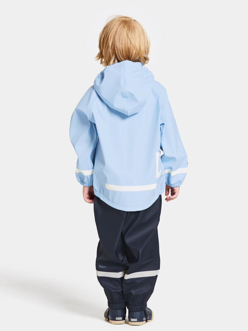 Slaskeman Ofodrat Regnset Barn Light Sea Blue Didriksons