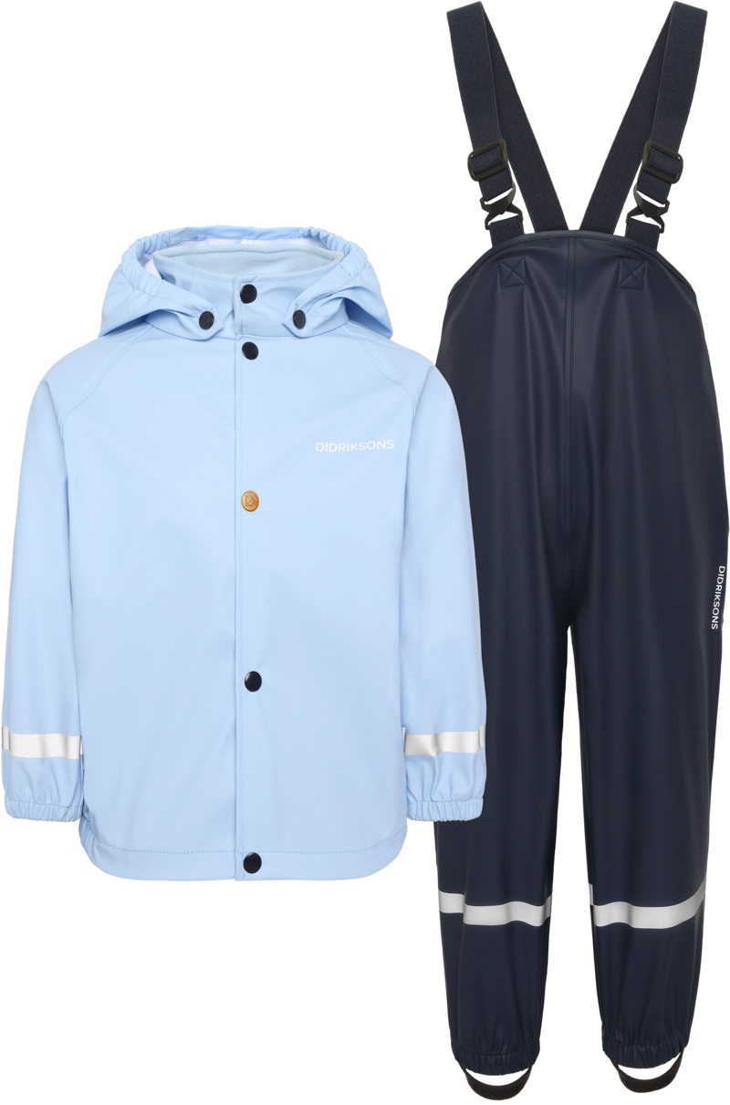 Slaskeman Ofodrat Regnset Barn Light Sea Blue Didriksons