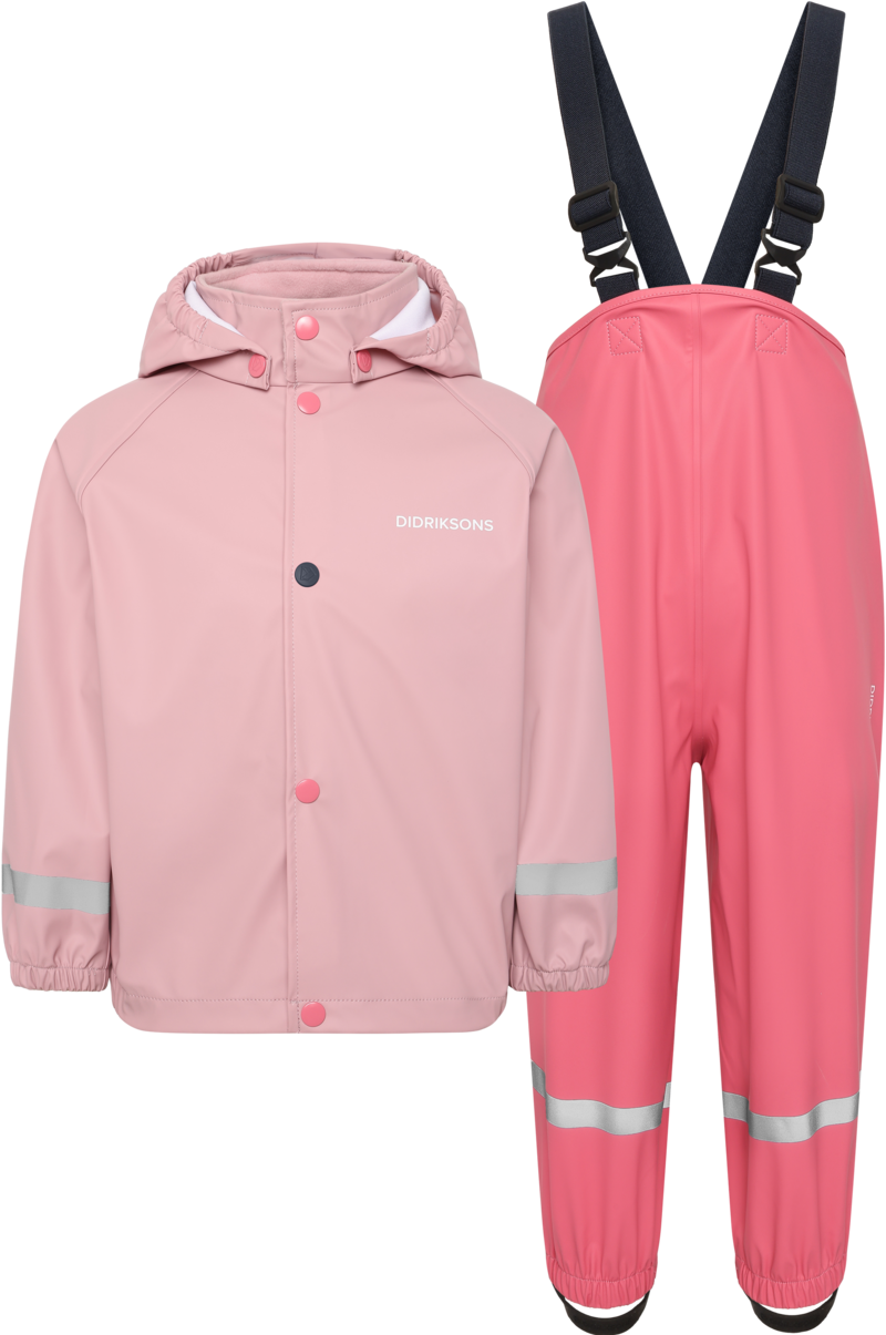 Slaskeman Ofodrat Regnset Barn Soft Pink Didriksons