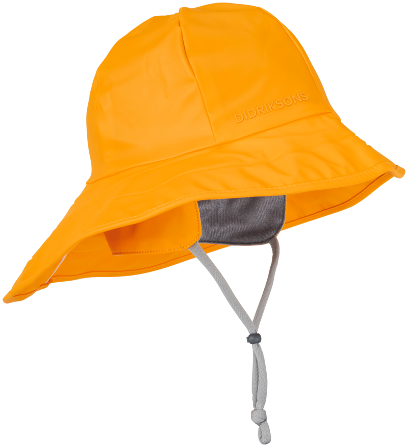 Southwest Rain Hat Unisex Saffron Yellow Didriksons