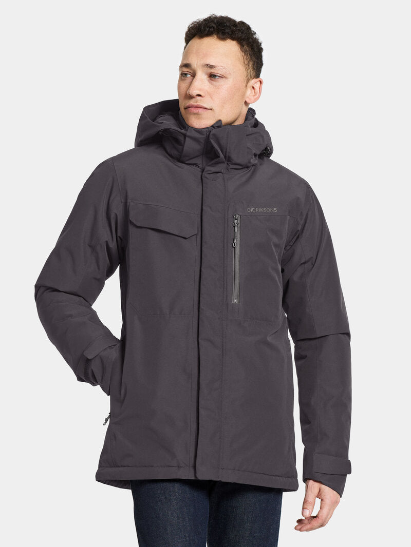 Stefan Winter Jacket Men Black Didriksons