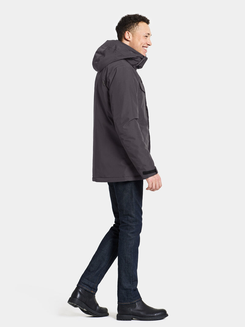 Stefan Winter Jacket Men Black Didriksons