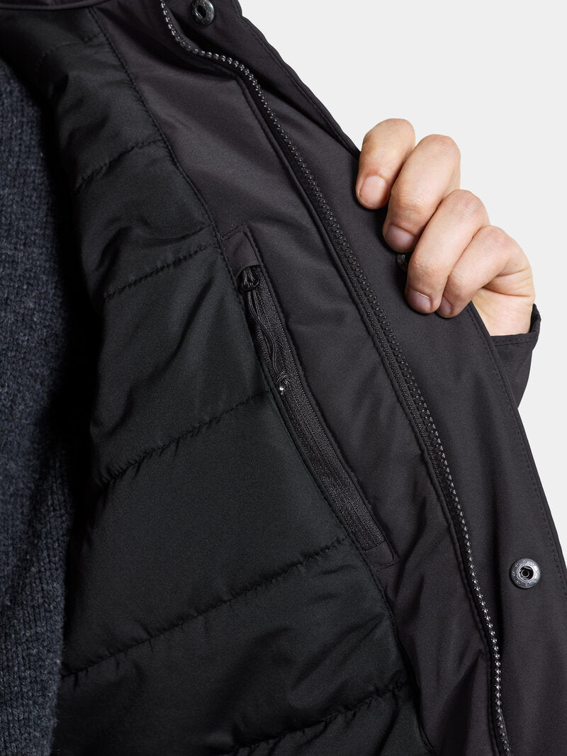 Stefan Winter Jacket Men Black Didriksons