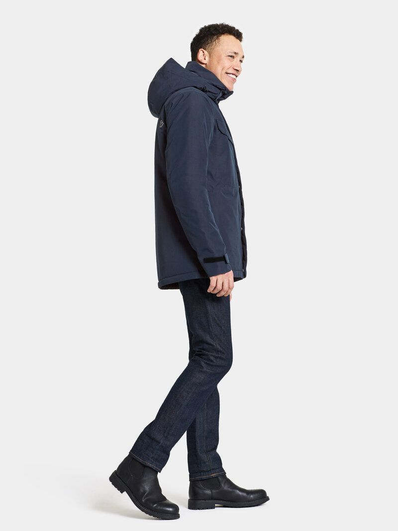 Stefan Men's Winter Jacket Dark Night Blue Didriksons
