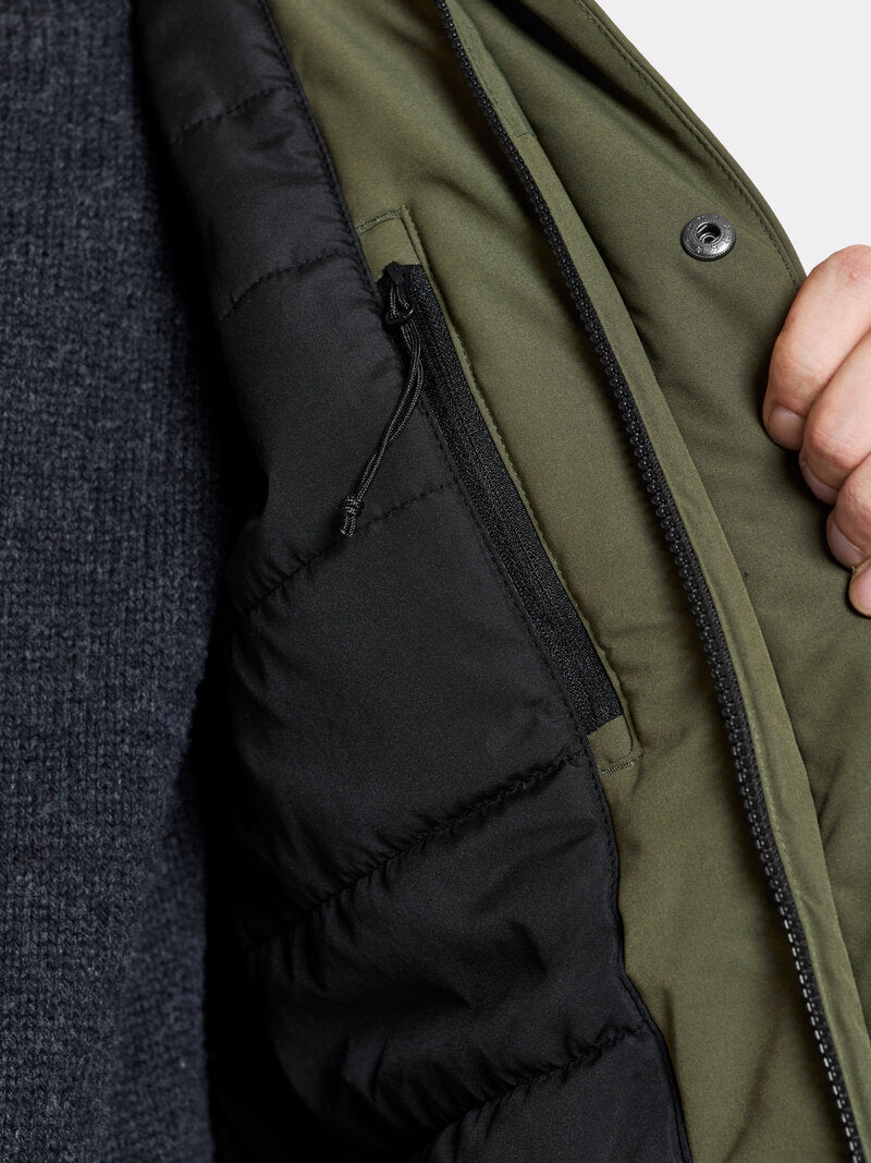 Stefan Men's Winter Jacket Deep Green Didriksons
