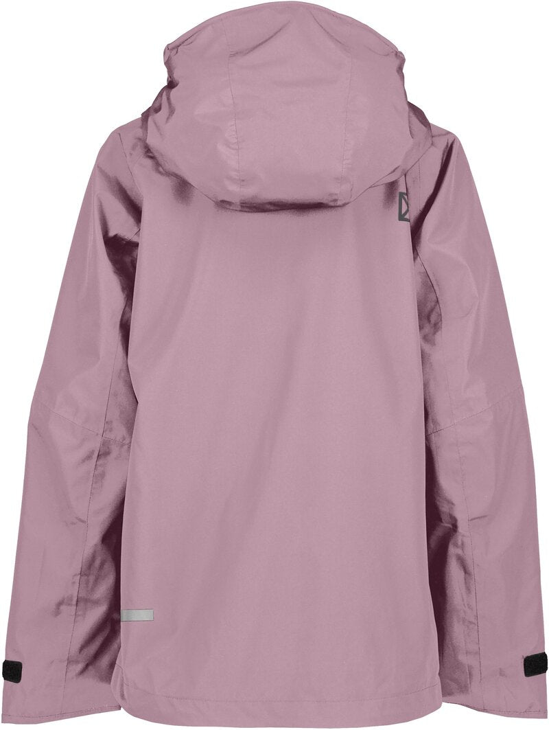 Tera Shell Jacket 5 Kids Junior Purple Rain Didriksons