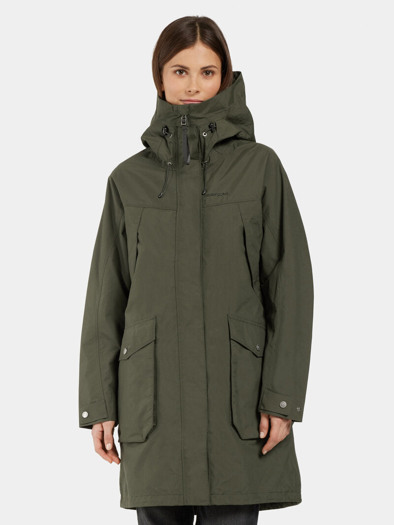 Thelma Skalkappa 10 Dam Deep Green Didriksons