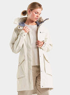Thelma Skalkappa 5 Dam Shell White - Didriksons