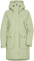 Didriksons Thelma Shell Coat 7 Women Light Green - Didriksons