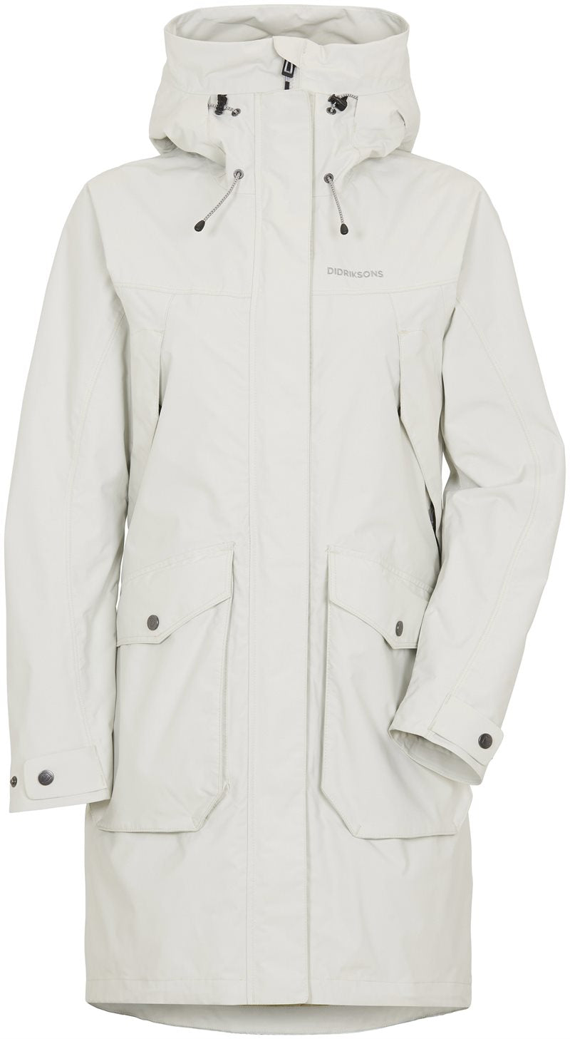 Thelma Skalkappa 7 Dam Silver Vit - Didriksons