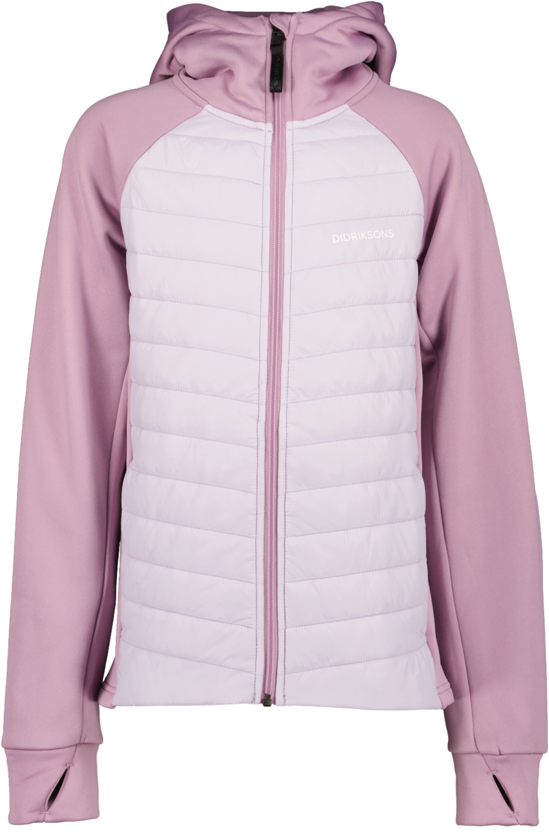 Tovik Hybrid Hoodie 5 Junior Purple Rain Didriksons