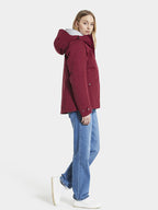 Vanja Vinterjacka Dam Ruby Red  Didriksons