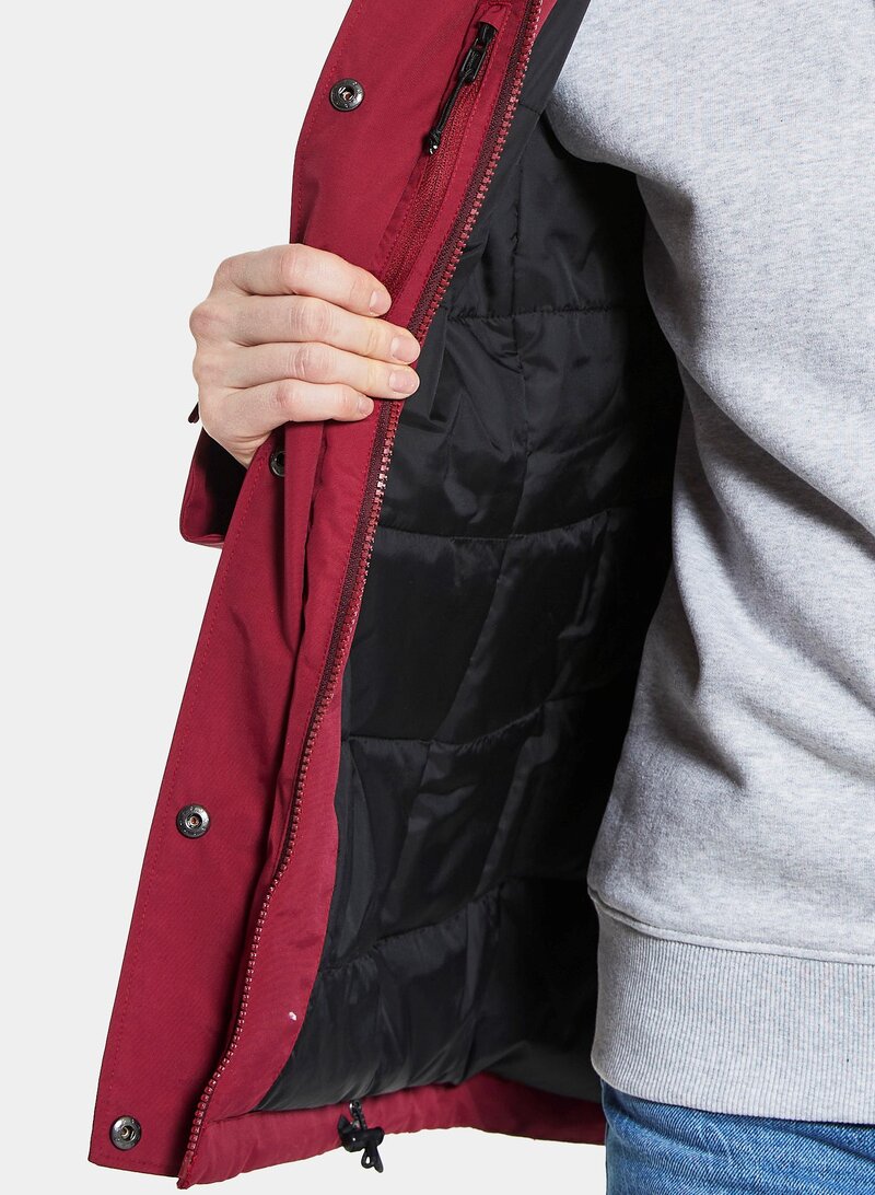 Vanja Winter Jacket Women Ruby Red Didriksons