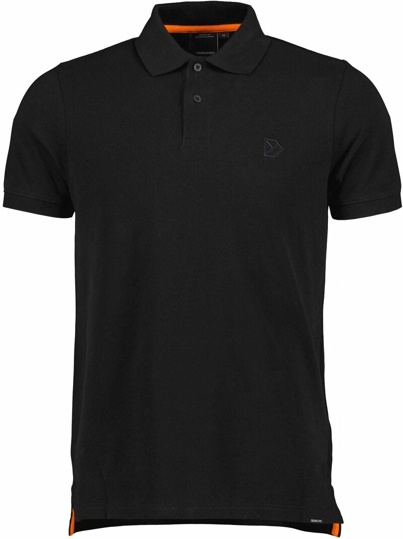 Men's Polo Shirt Black Didriksons