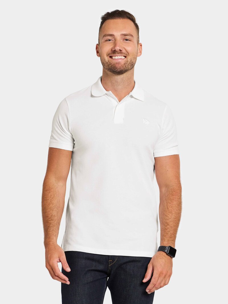 Men's Polo Shirt Snow White Didriksons