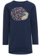 Dio Ls Sweat Tunic Dress Blues Mini Name It