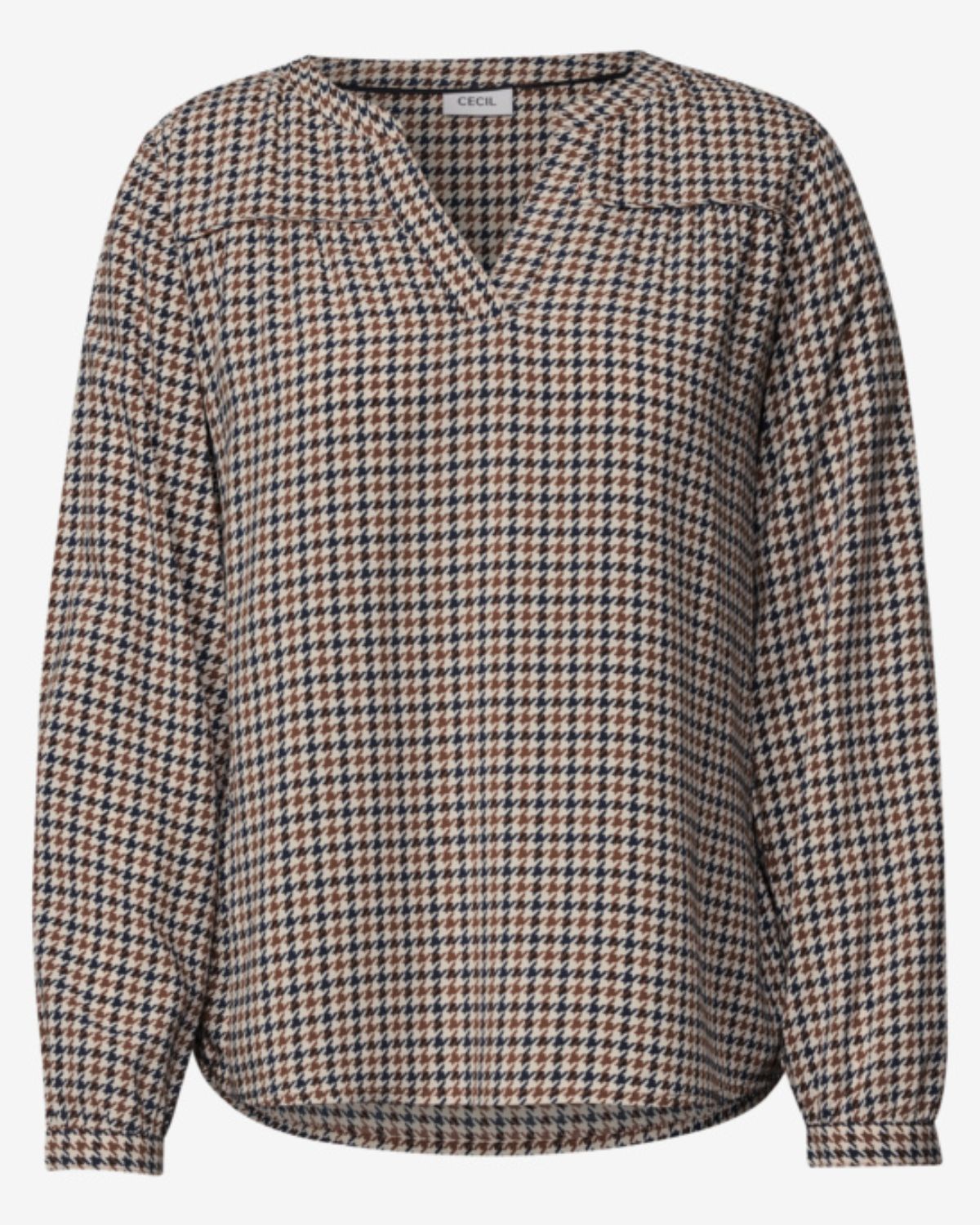 Disa Blus Dam Brun Mocha Brown | Smilebutiken - Cecil