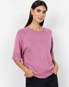 Dollie 791 Pullover Dam Mauve Orchid Melange | Smilebutiken - Soyaconcept