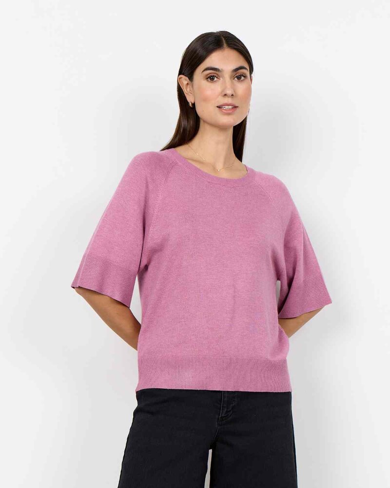 Dollie 791 Pullover Women Mauve Orchid Melange | Smilebutiken - Soyaconcept