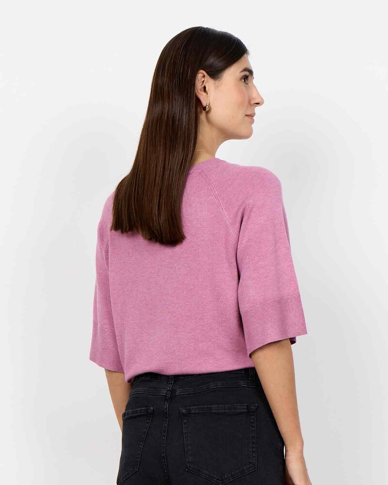 Dollie 791 Pullover Women Mauve Orchid Melange | Smilebutiken - Soyaconcept